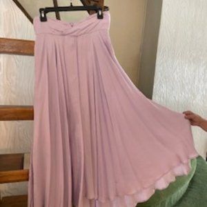 Pale Purple Circle Skirt